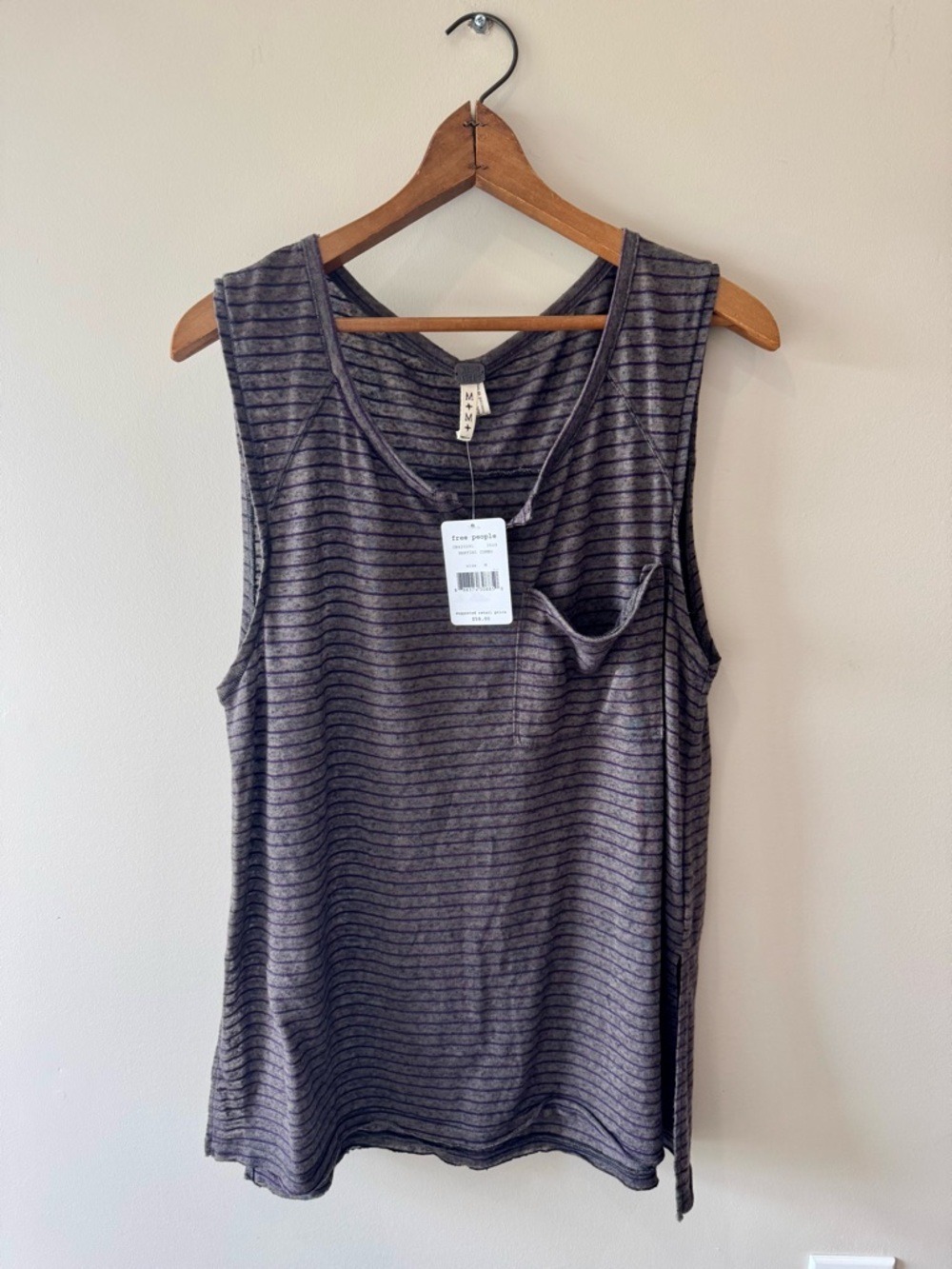 NWT Free People We The Free Weekend Warrior Striped Tank